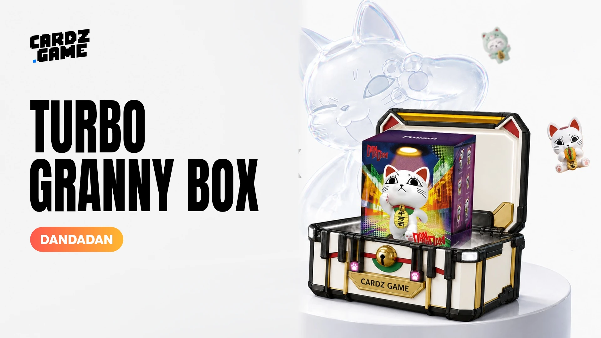 CARDZ Dandadan Turbo Granny Original Box launch banner