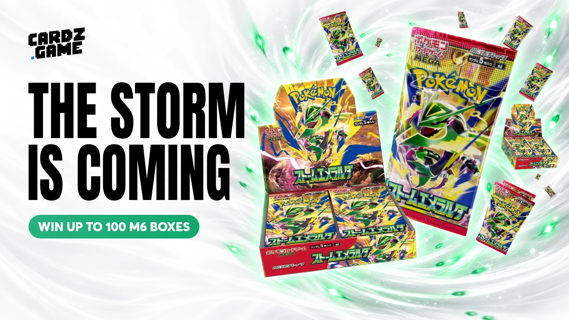 CARDZ M6 100-Box Challenge The Storm Is Coming banner