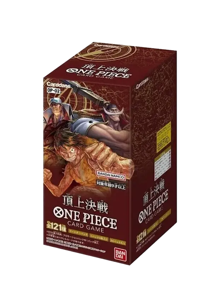 ONE PIECE Card Game Paramount War Box (OP02) JP · PSA 10