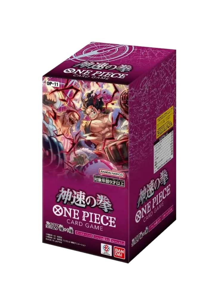 ONE PIECE Card Game A Fist Of Divine Speed Box (OP11) JP · PSA 10