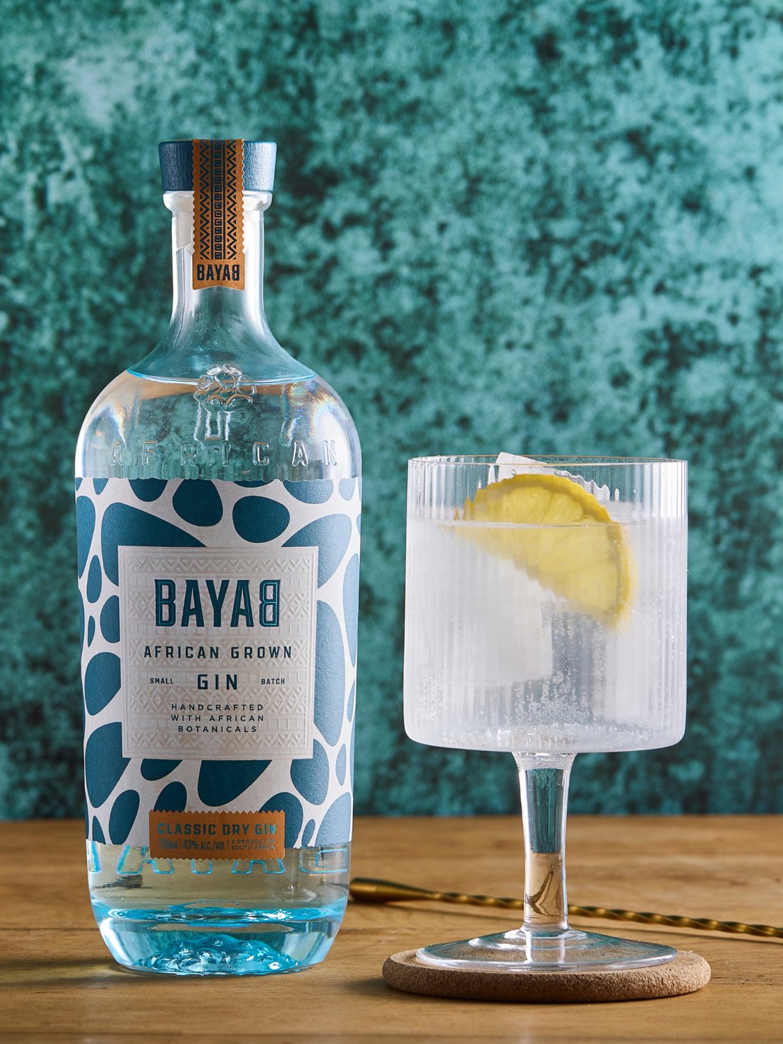 Bayab Classic Dry Gin - copper pot distilled in KwaZulu-Natal