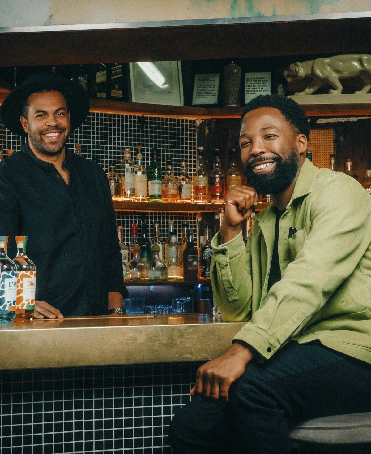 Chris Frederick and Damola Timeyin, Bayab Gin founders