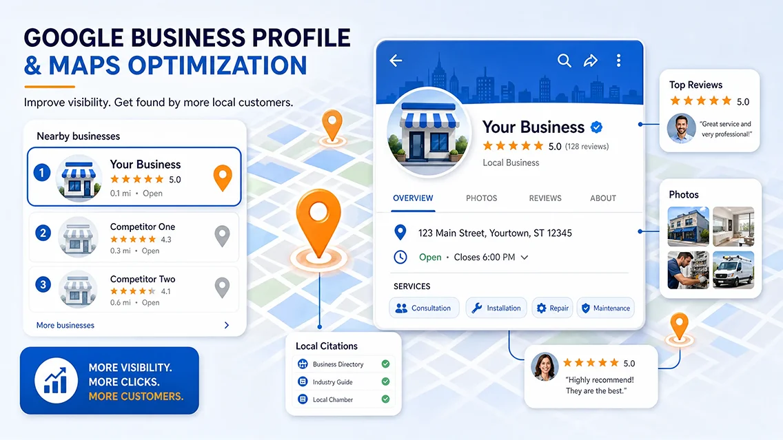 Google Business Profile and Maps optimization
