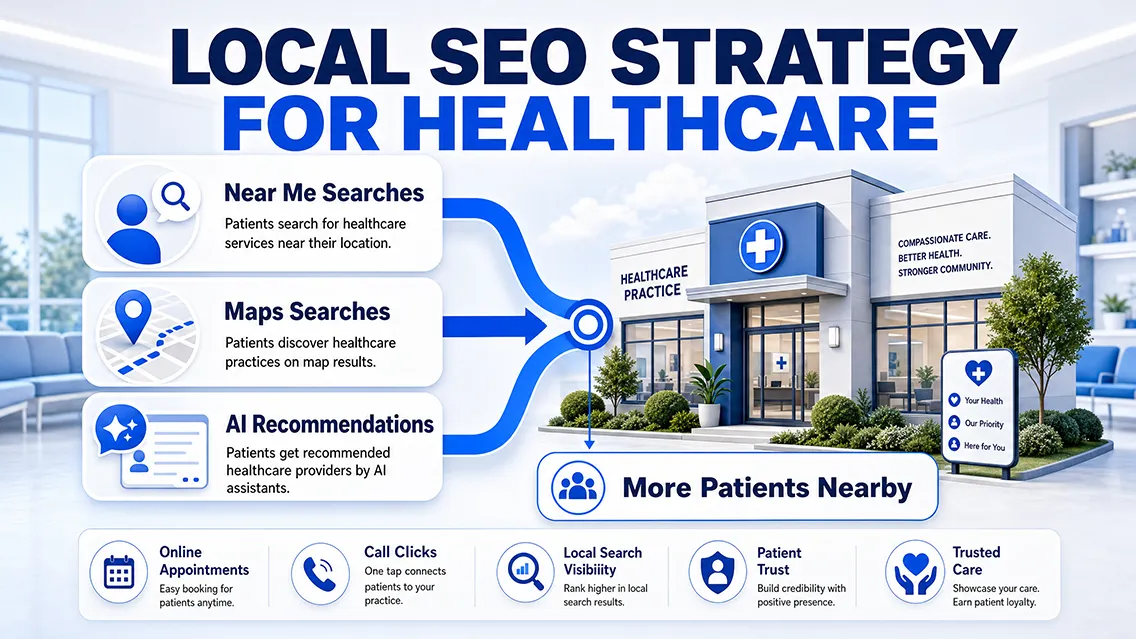 Local SEO strategy for healthcare services