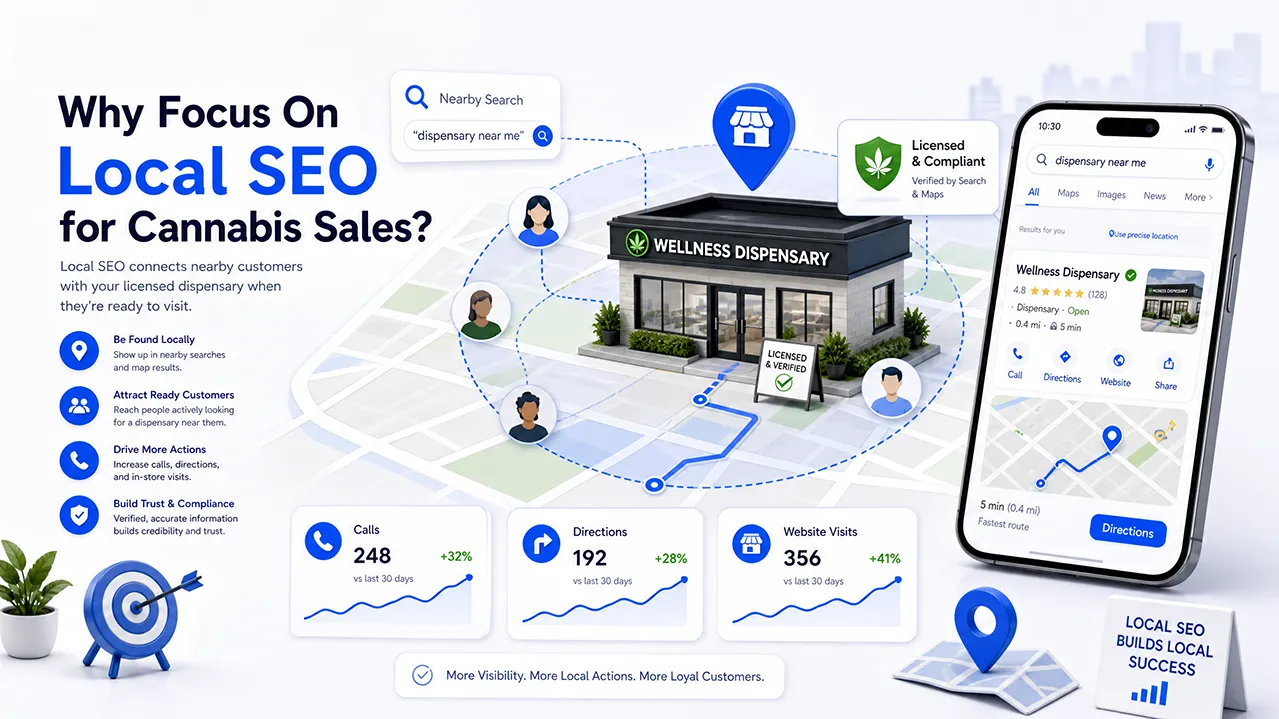 Why local SEO matters for cannabis sales