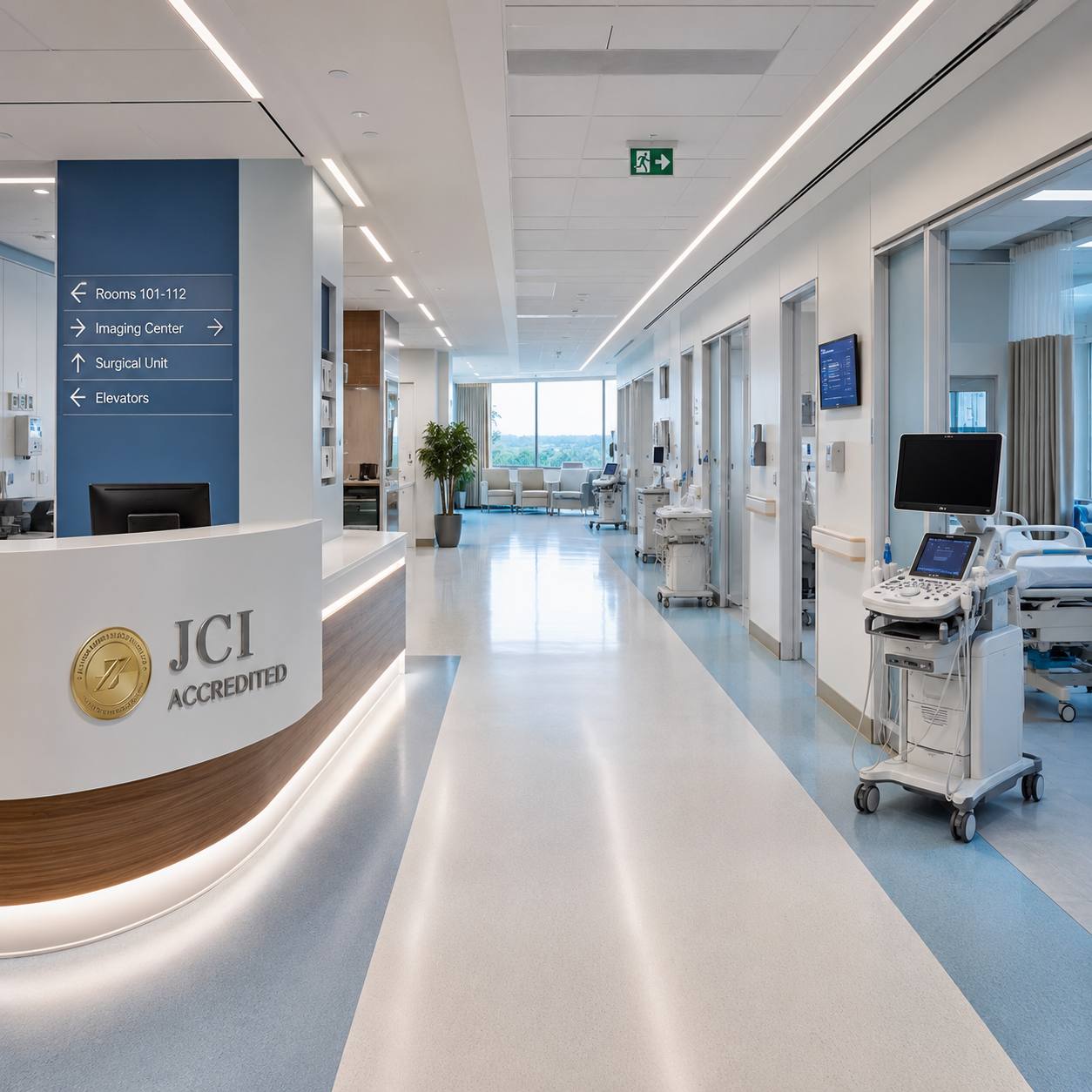 Modern Turkish hospital