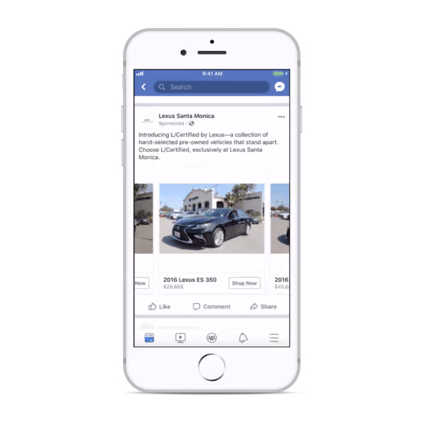 Facebook Automotive Inventory Ads