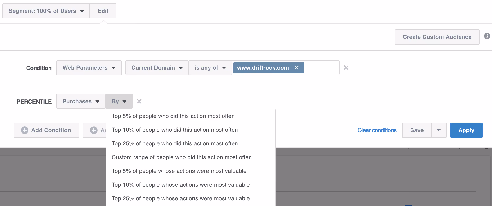 Funktionen von Facebook Analytics