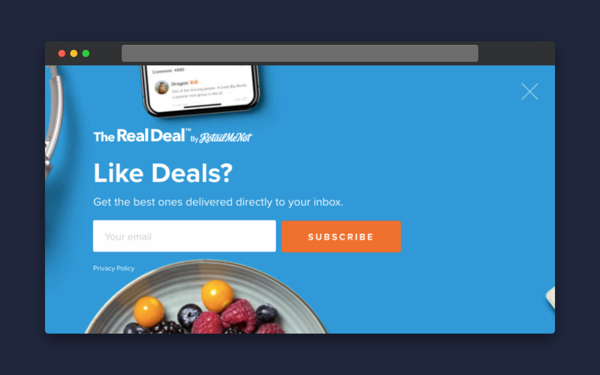 Retailmenot homepage