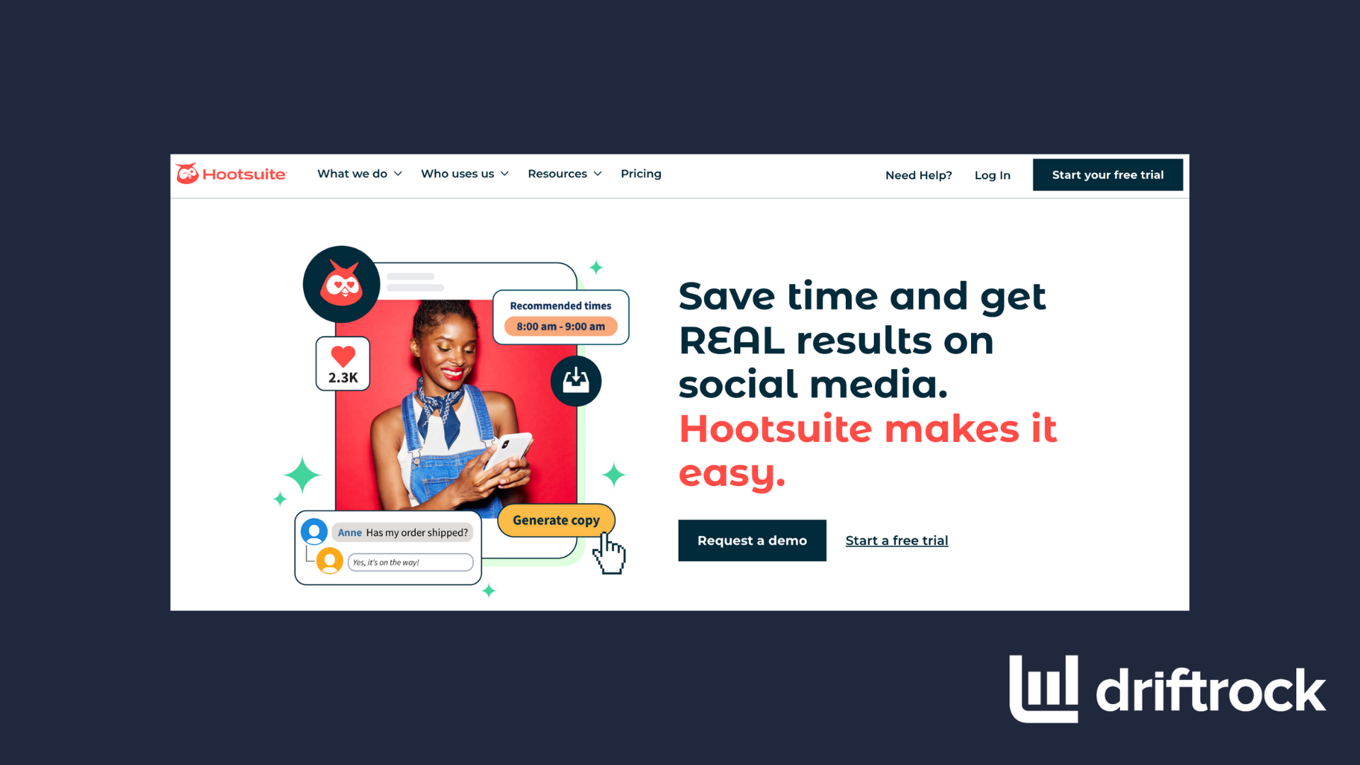 Hootsuite screenshot