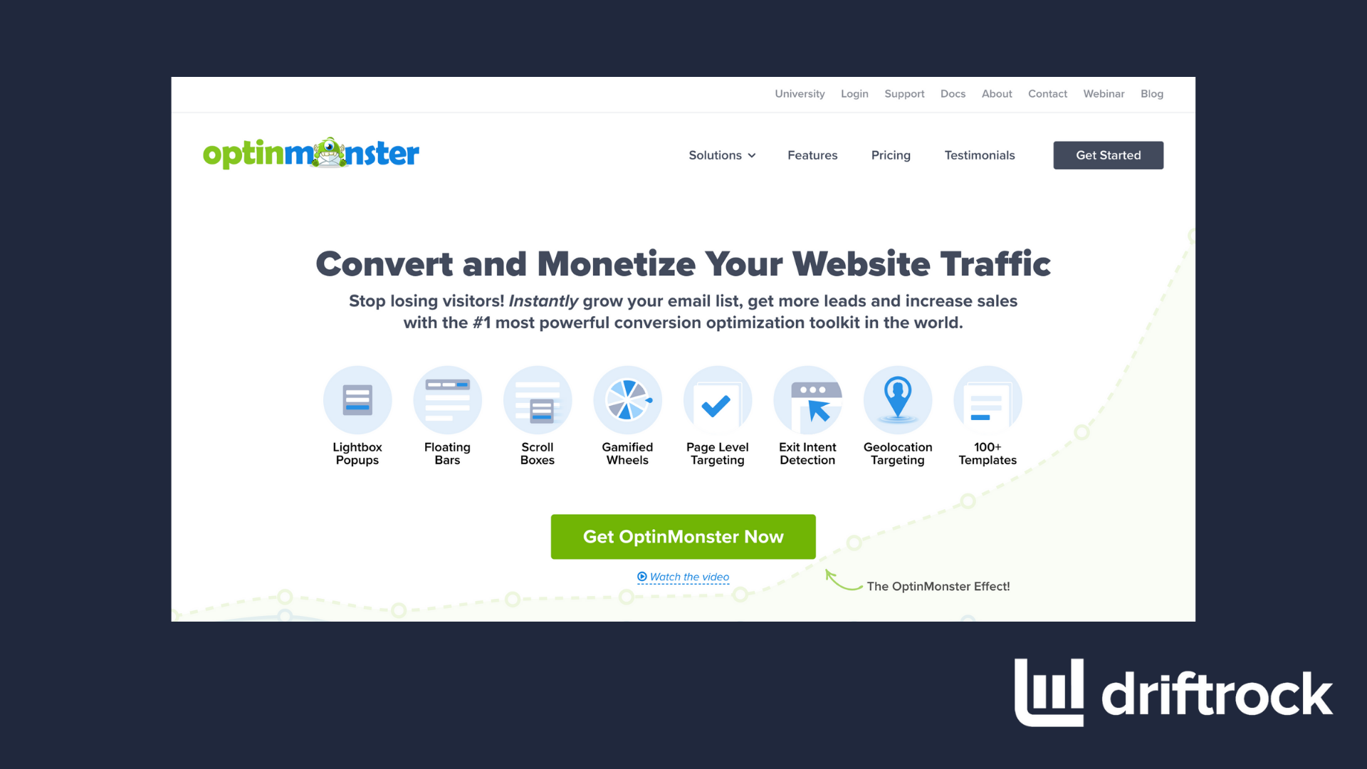 OptinMonster screenshot