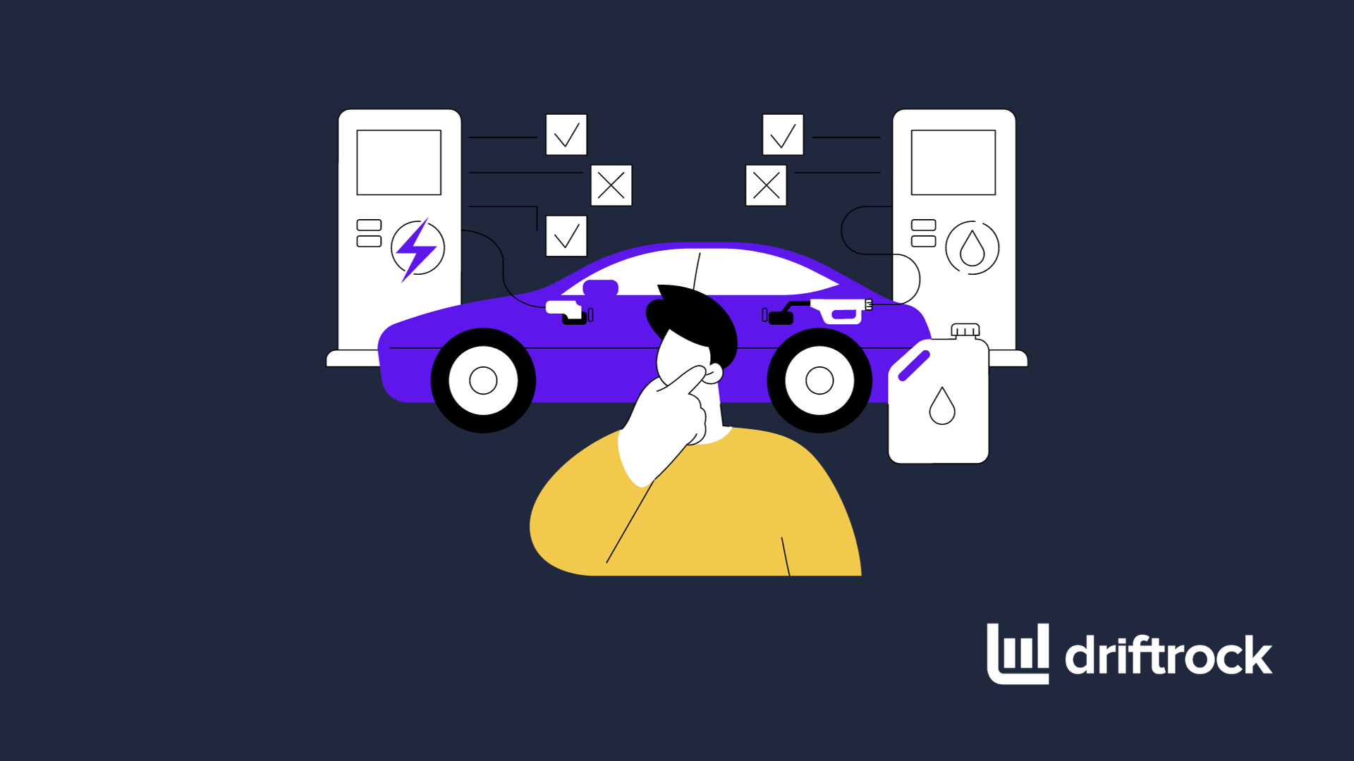Electric car advert - hero image