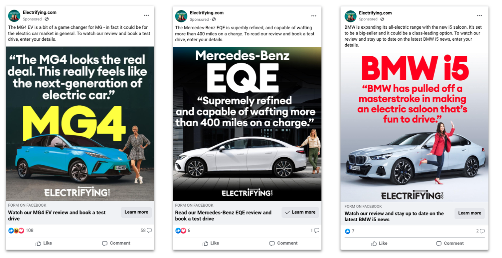 Electric vehicle affiliate