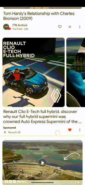 Esempio di annuncio Google Lead: Renault