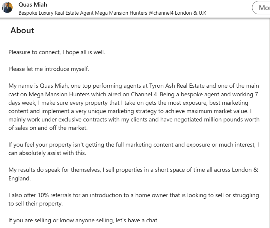 Optimise your LinkedIn profile to attract professional leads