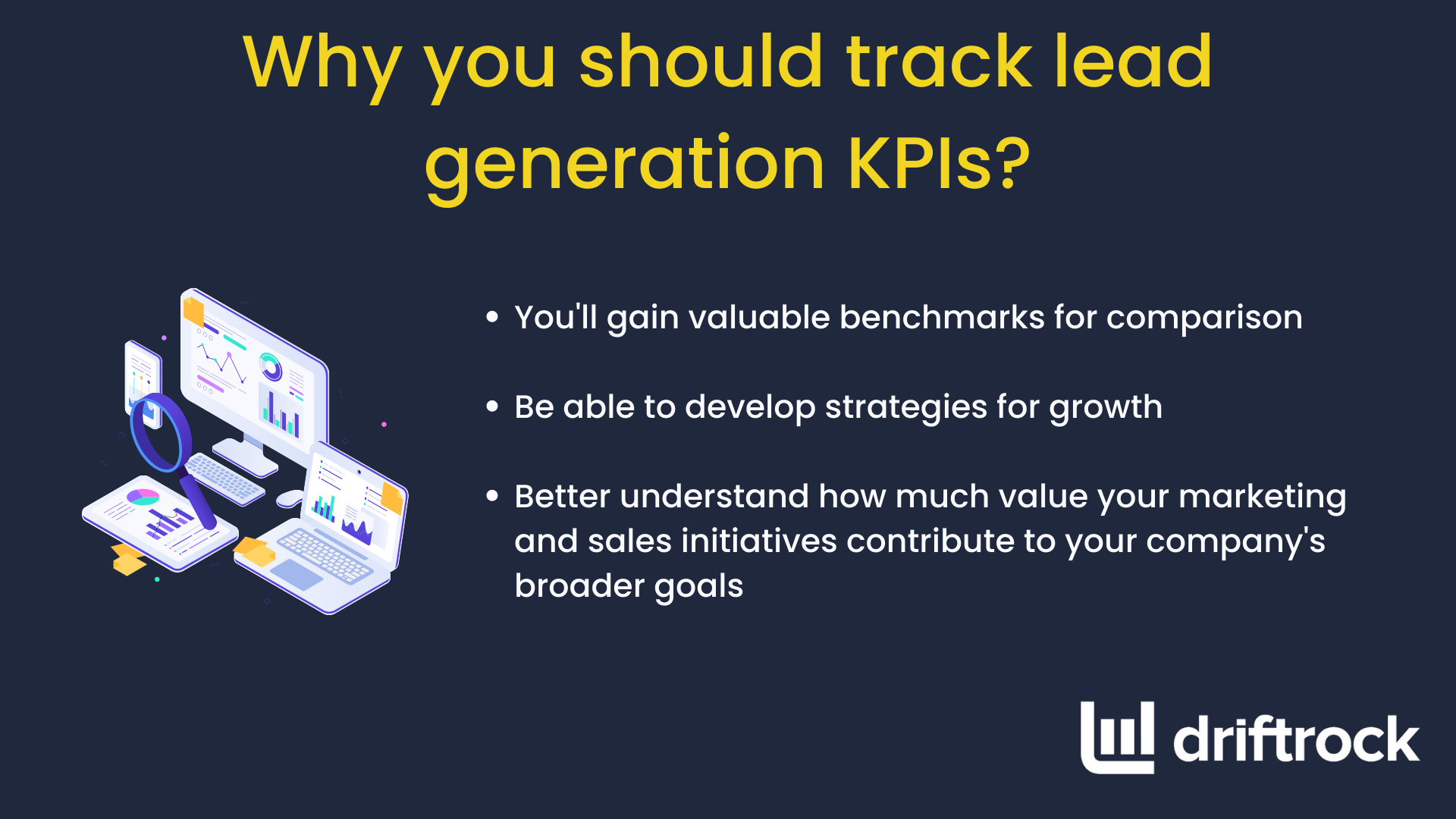 Why you should track lead generation KPIs