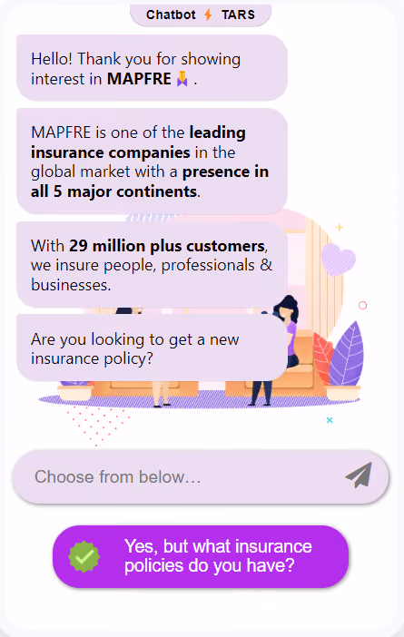 Insurance lead generation ideas using Chatbot