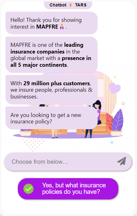 Insurance lead generation ideas using Chatbot