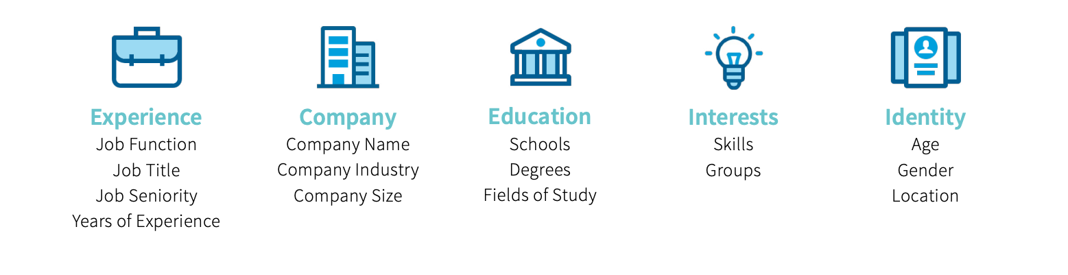 LinkedIn Targeting-Optionen 