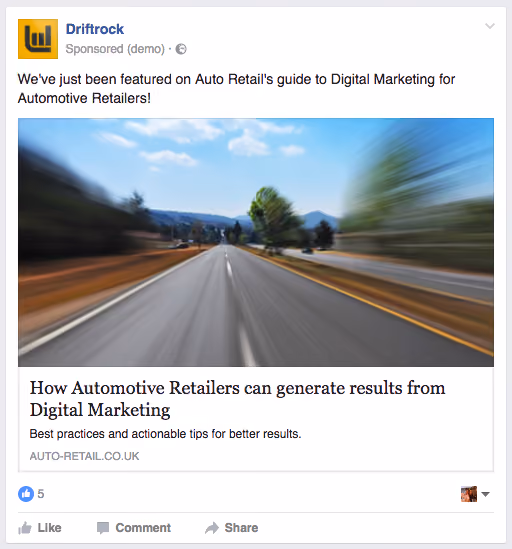  Feed delle notizie di Facebook per desktop 