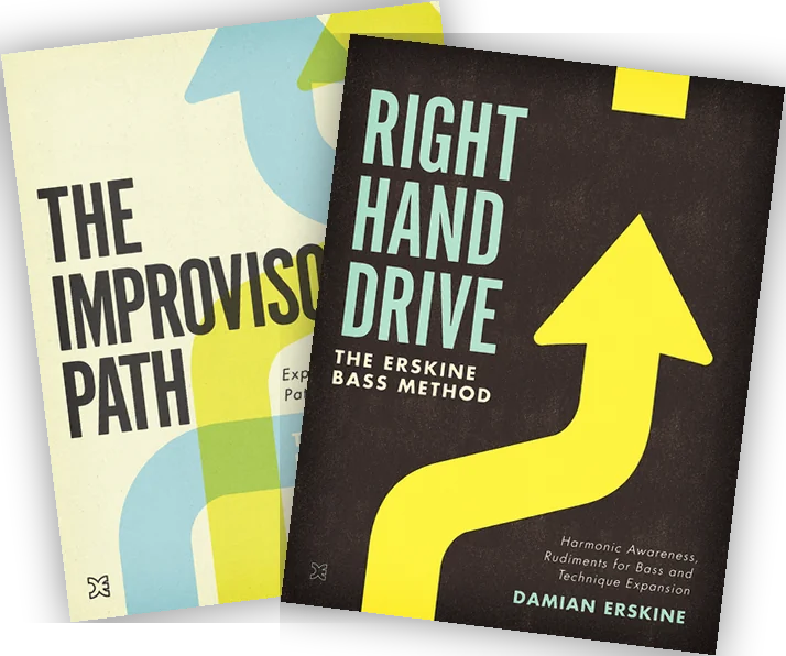 The Improvisor's Path and Right Hand Drive books