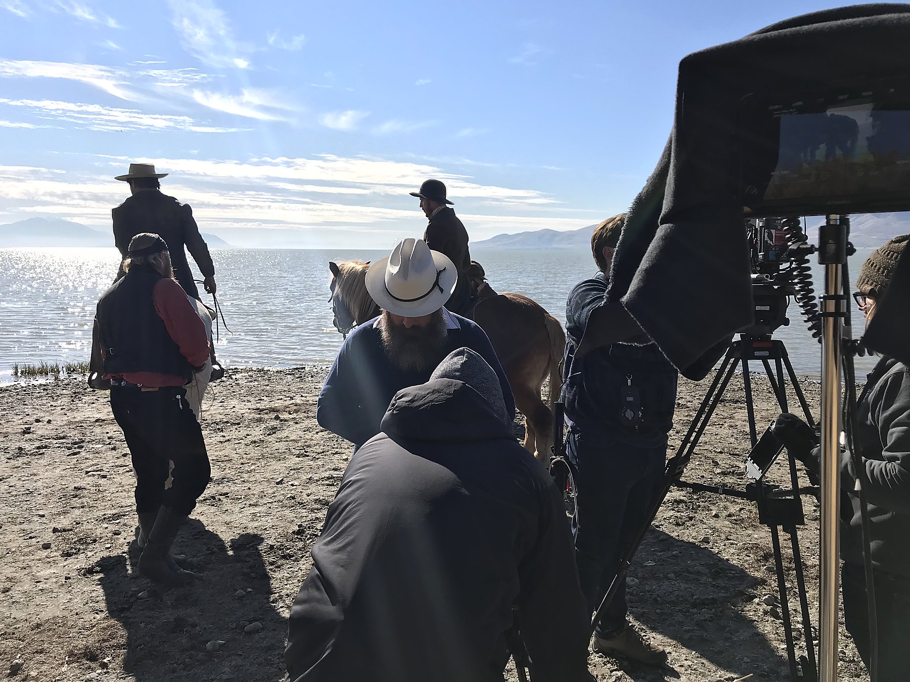 Behind the scenes