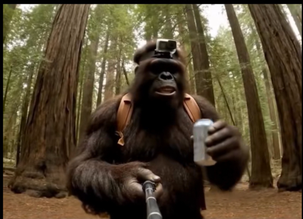 AI Monkey Energy Drink, TikTok – Fueled by prompts. Powered by chaos.