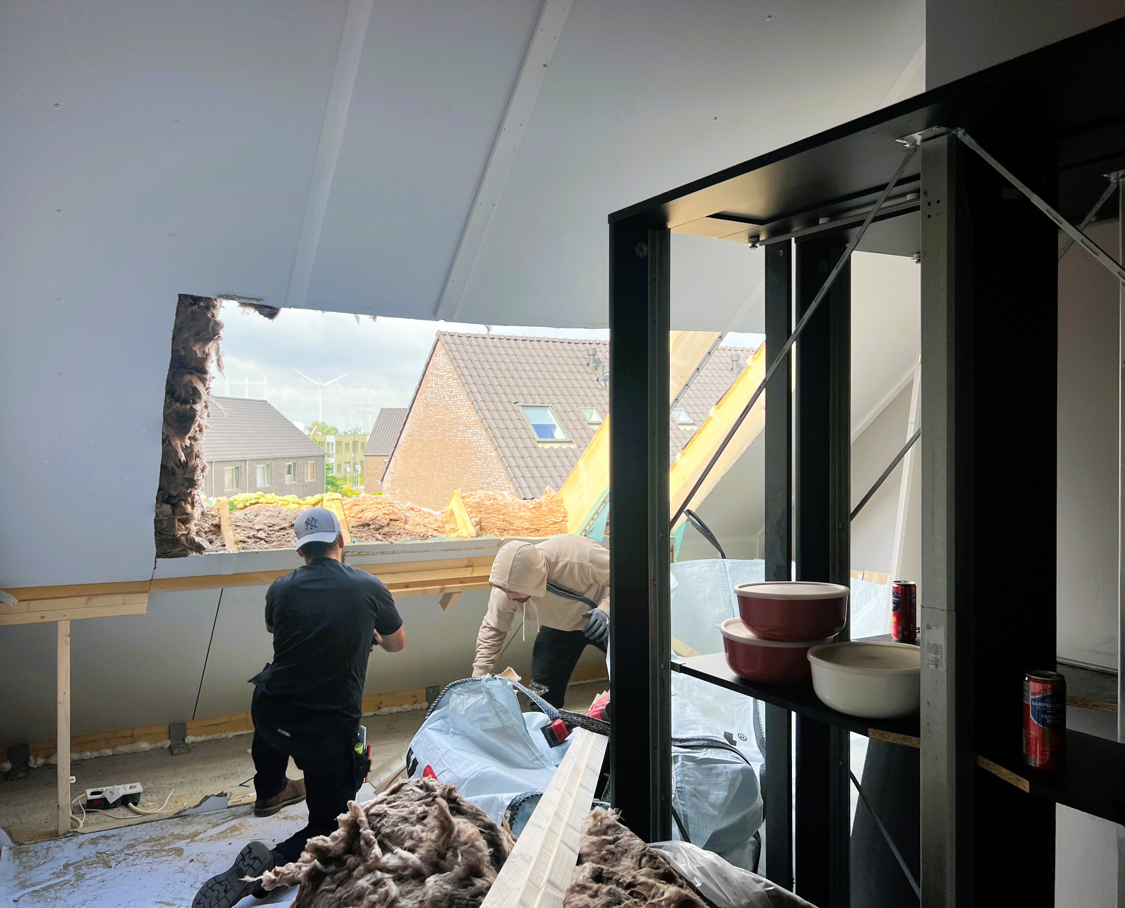 Dakkapel Dak Verwijderen Lage Landen 