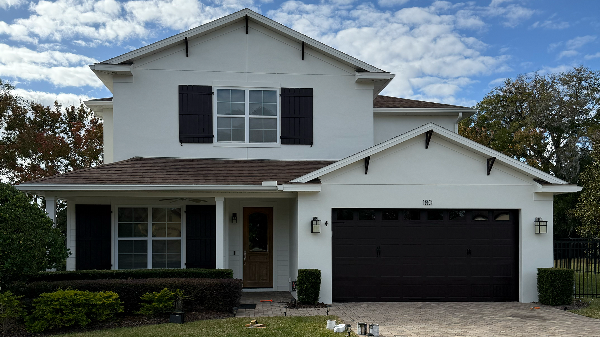Two story home exterior after repaint by Kingdom Painting