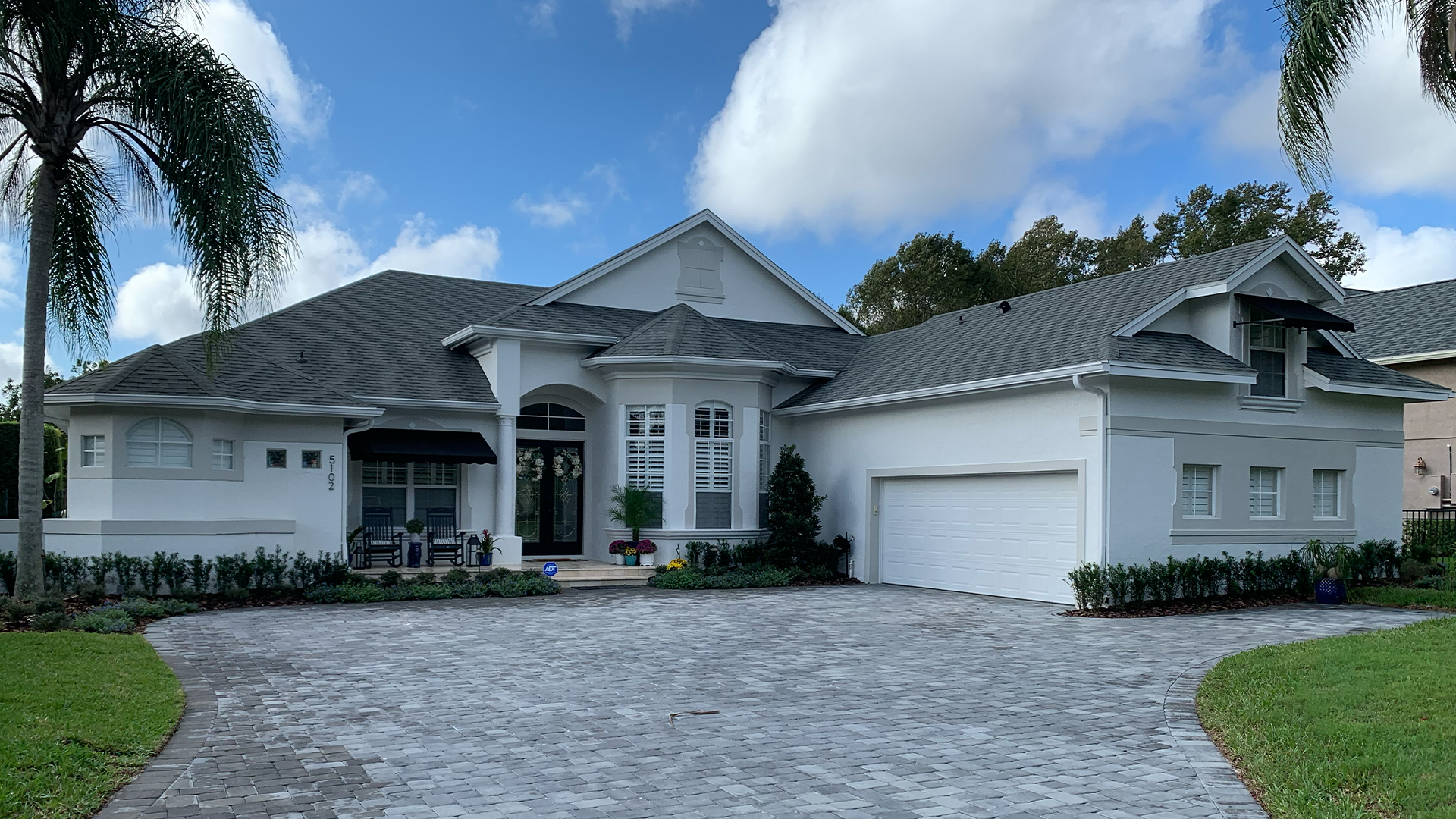 Central Florida home exterior after professional repaint by Kingdom Painting