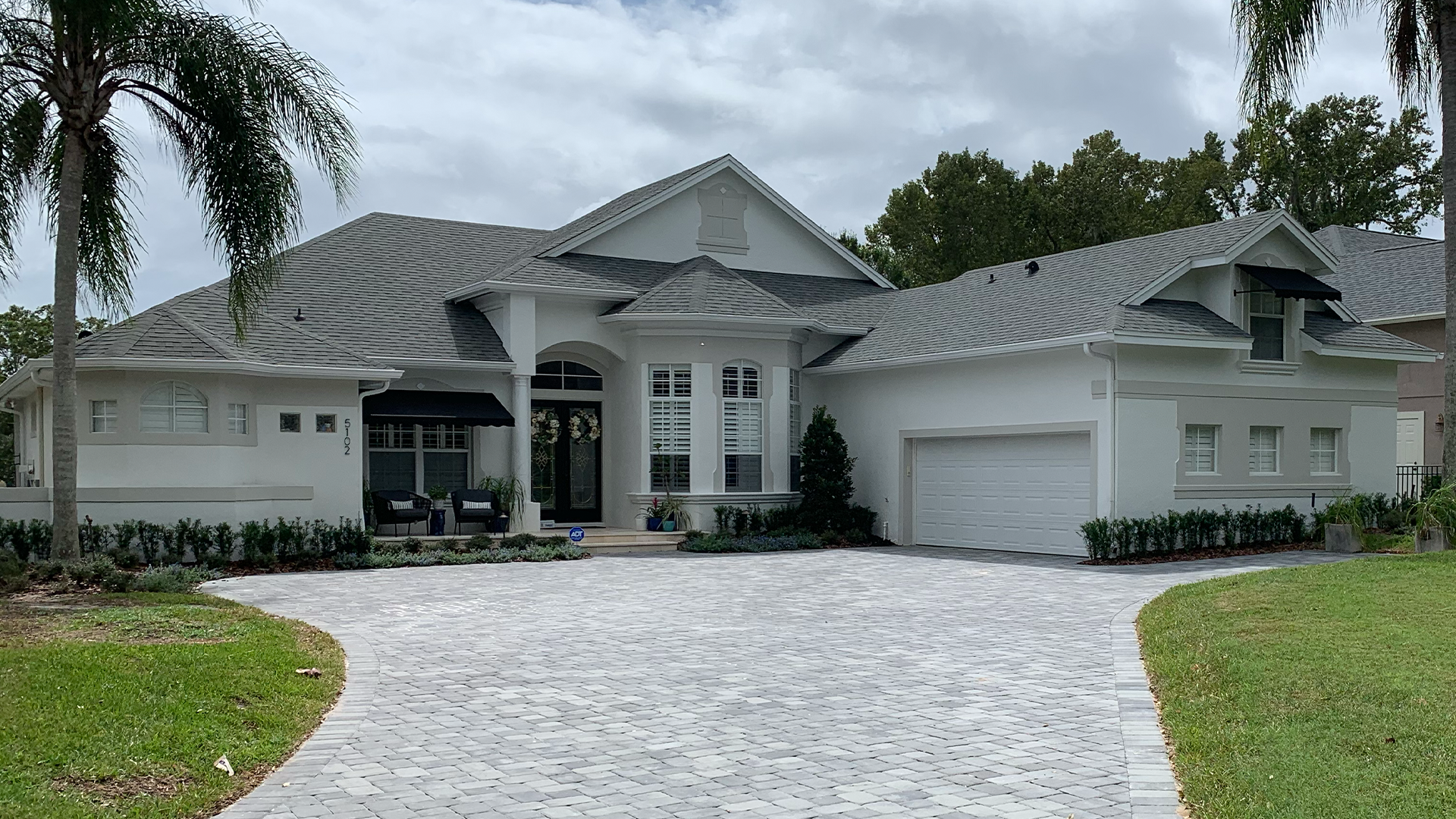 Home exterior before repaint