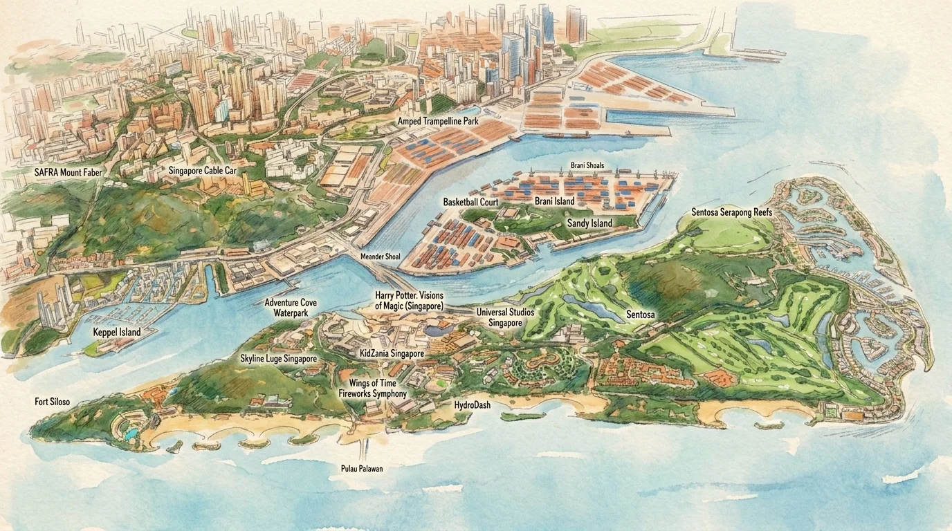 Two Billion-Dollar Bets on One Island