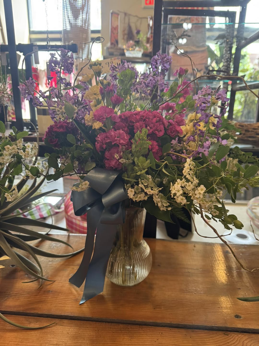 A fresh arrangement built by Lisa