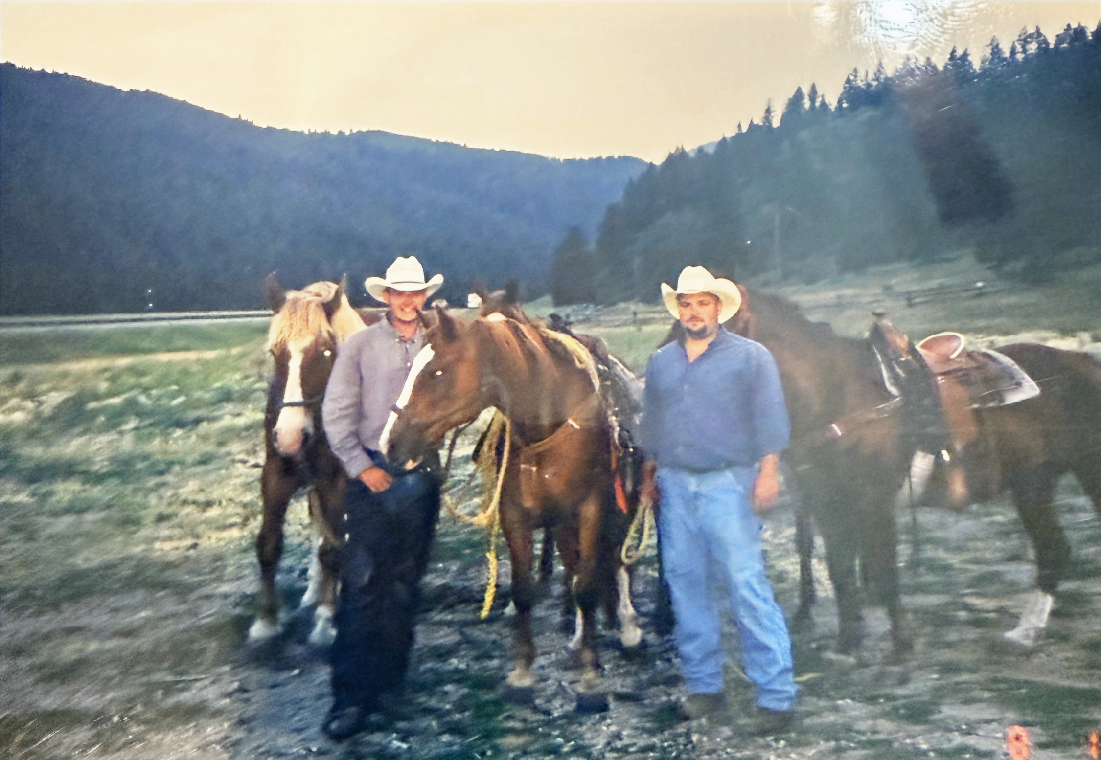 Young LeRoy — the original cowboy