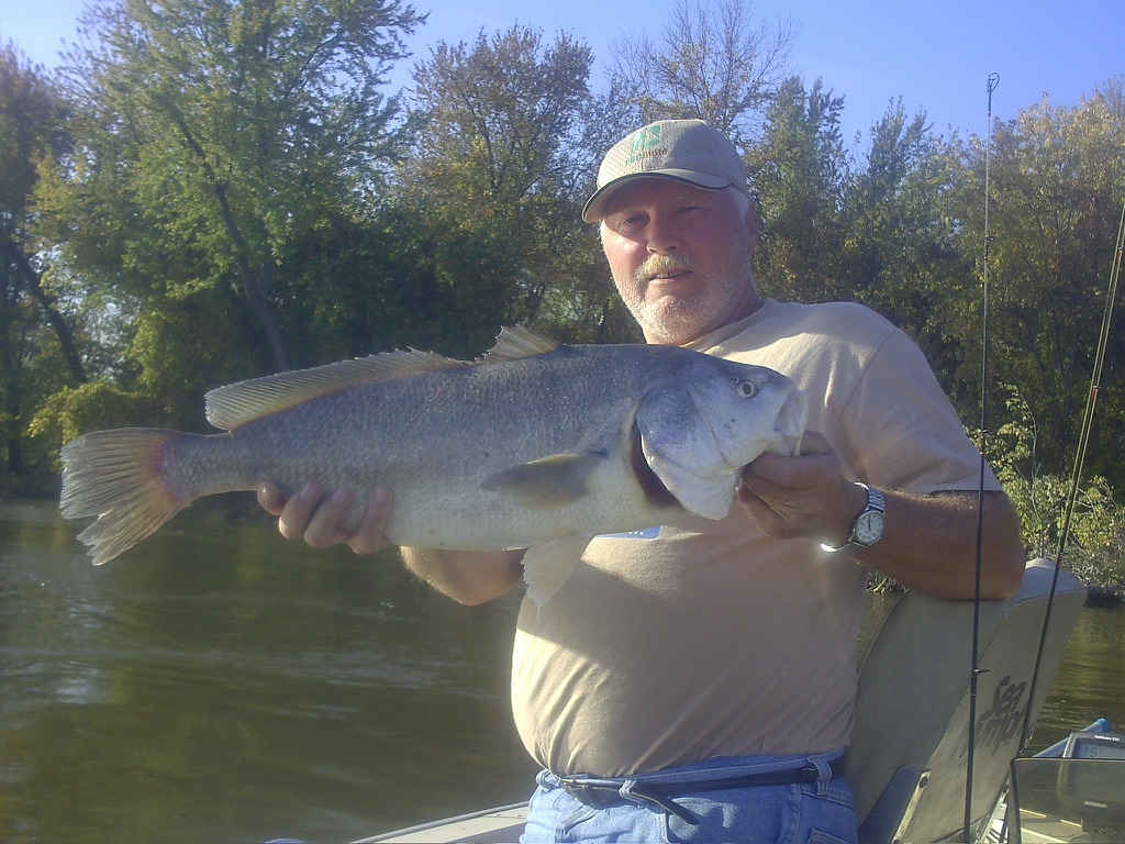Dan with a fish and a grin