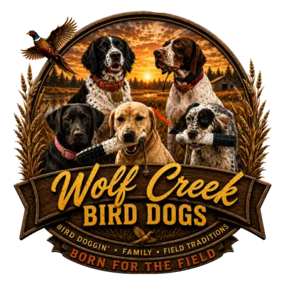 Wolf Creek Bird Dogs kennel group badge