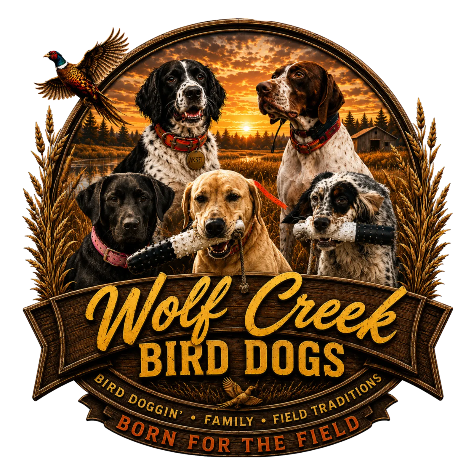 Wolf Creek Bird Dogs — the pack, born for the field
