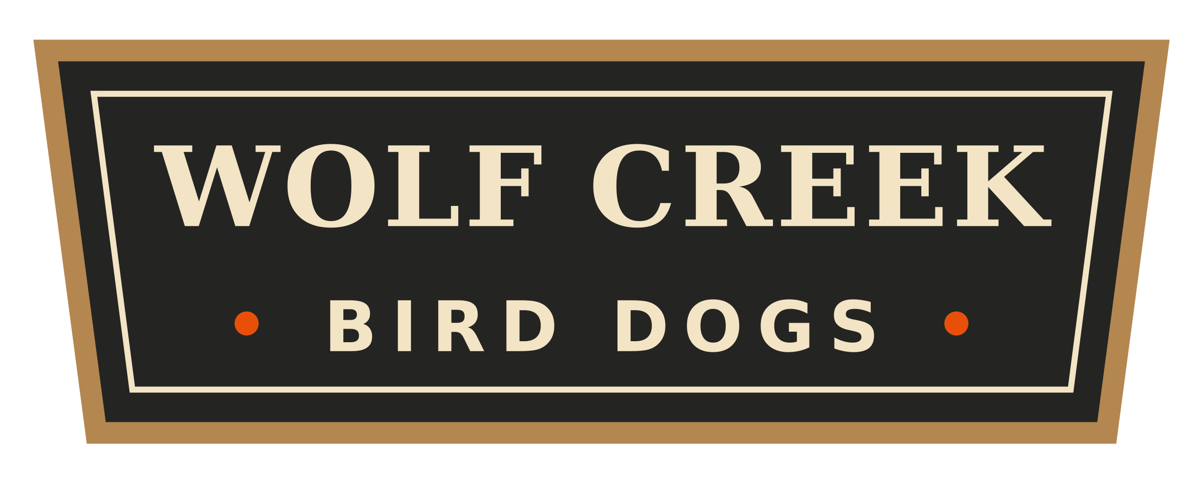 Wolf Creek Bird Dogs sign