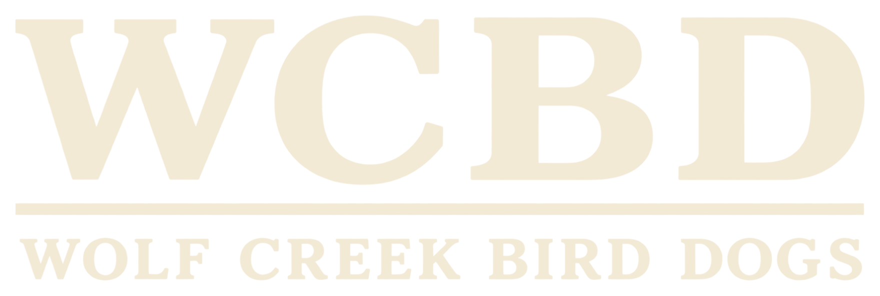 Wolf Creek Bird Dogs