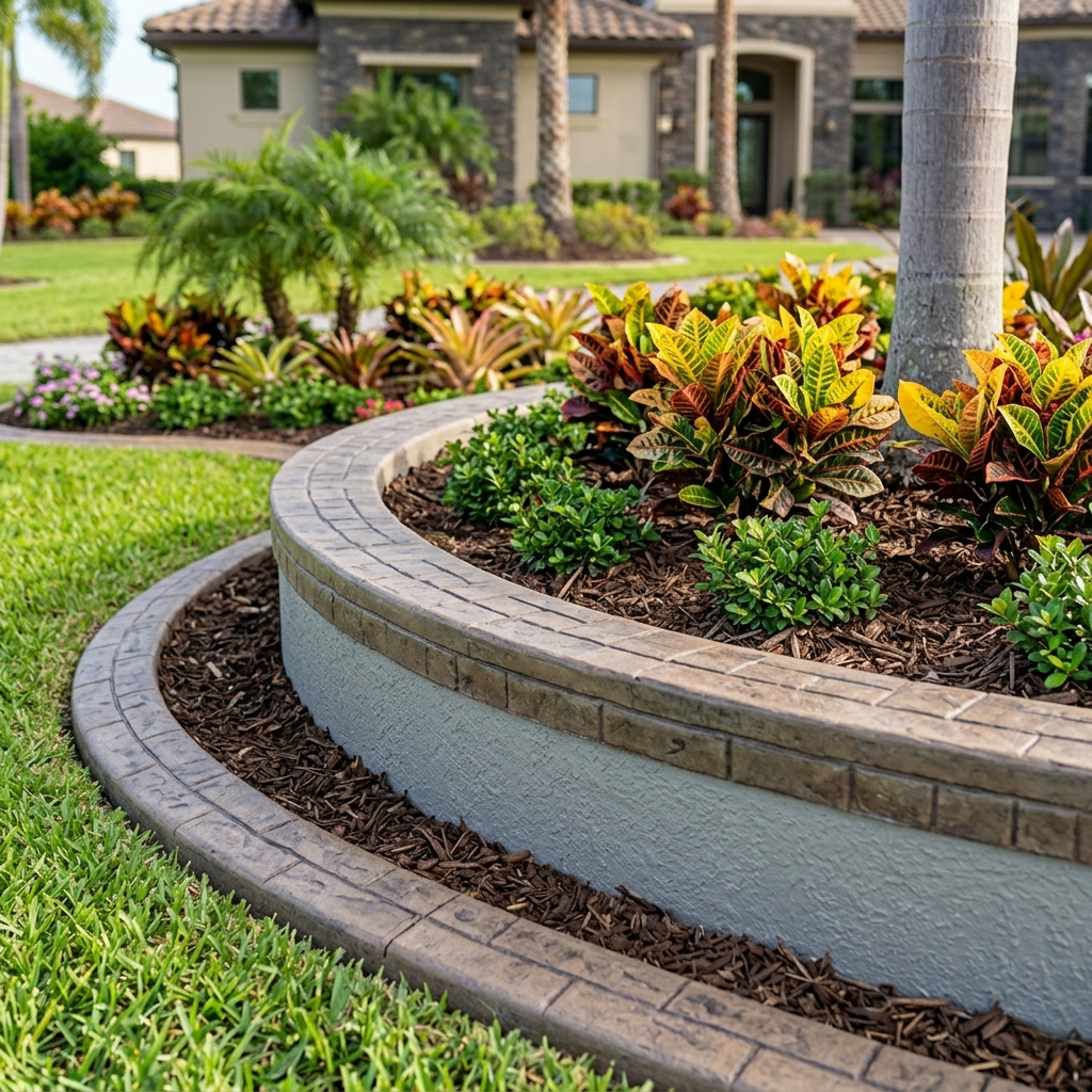 Artisan Concrete Curbing in Orlando