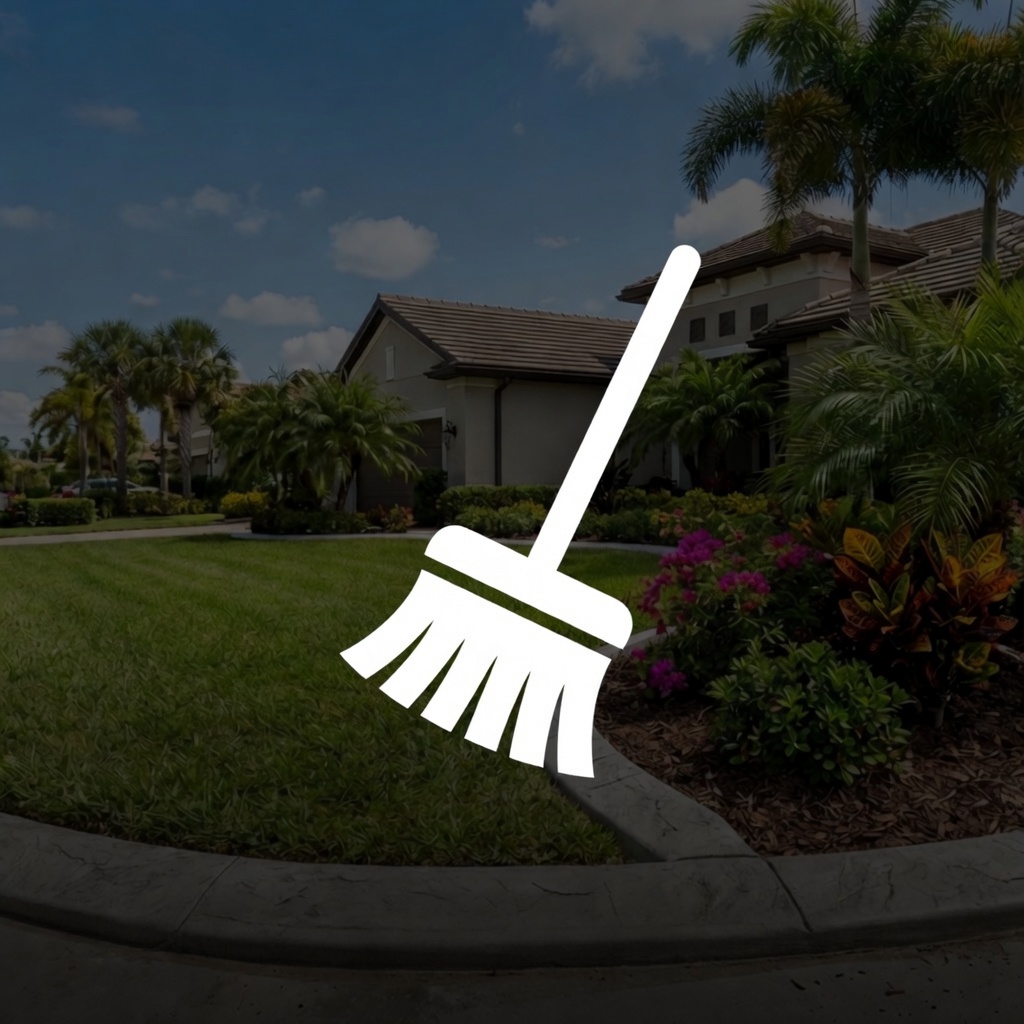 This is the clean up phase of our concrete curbing installation process. 