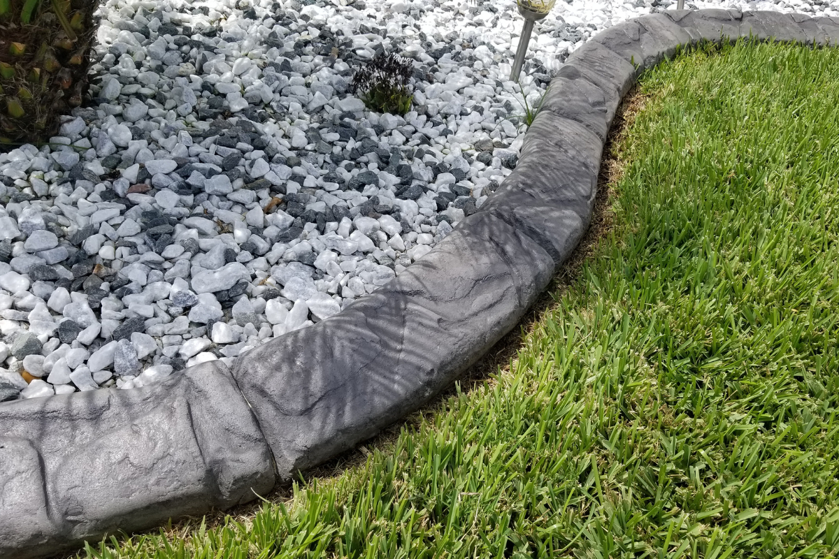 Marakesh Marble Moroccan concrete curbing texture