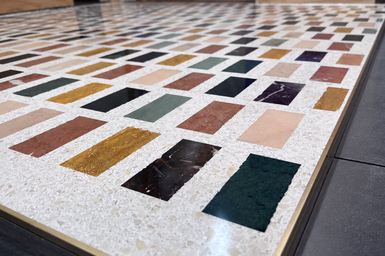Epoxy terrazzo
