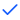 Blue checkmark icon.