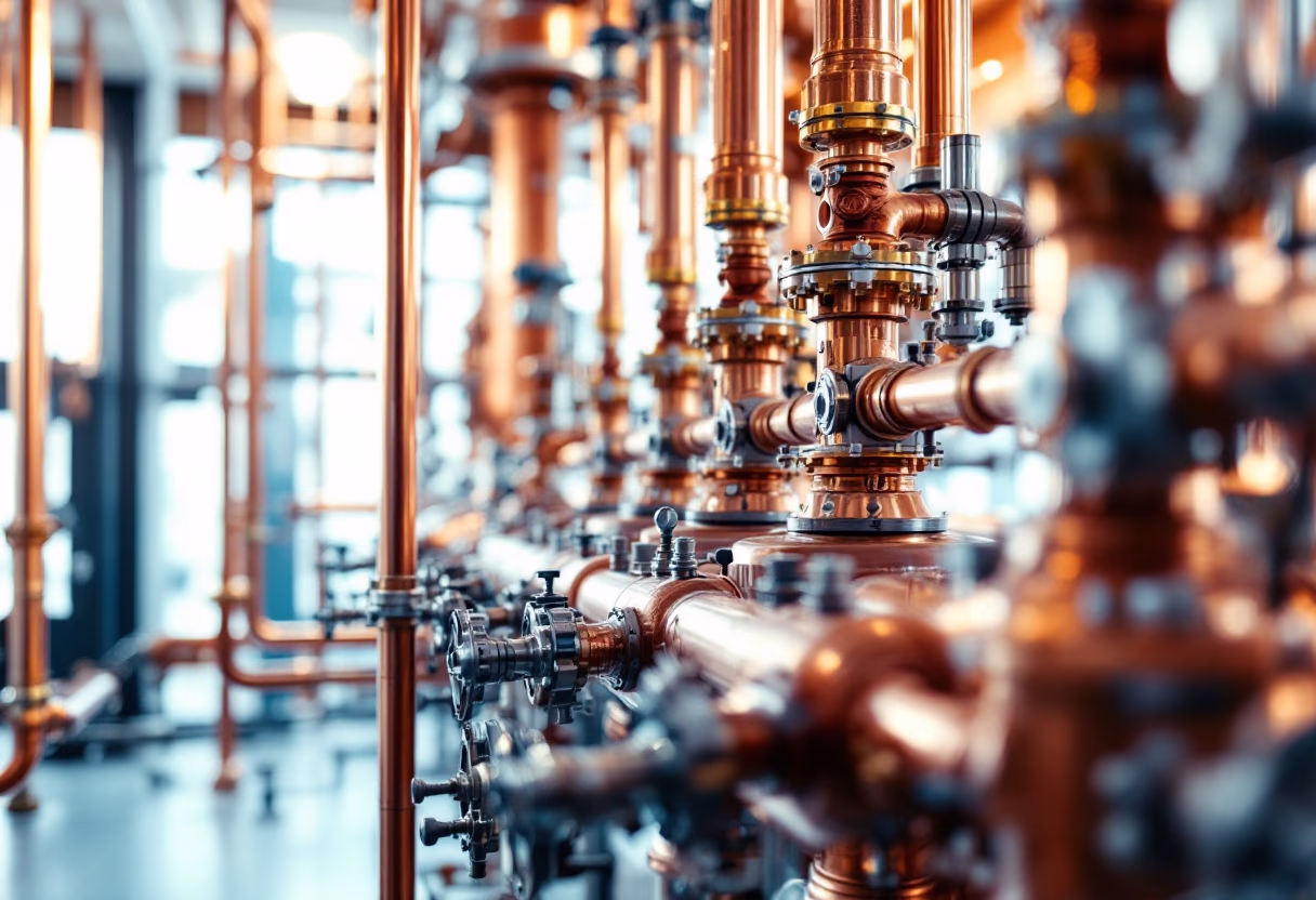 background image of distillery ambiance
