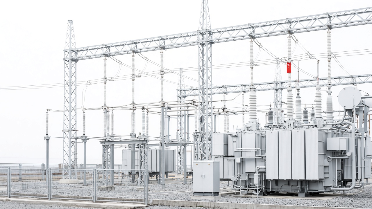 Substation transformers and switchgear
