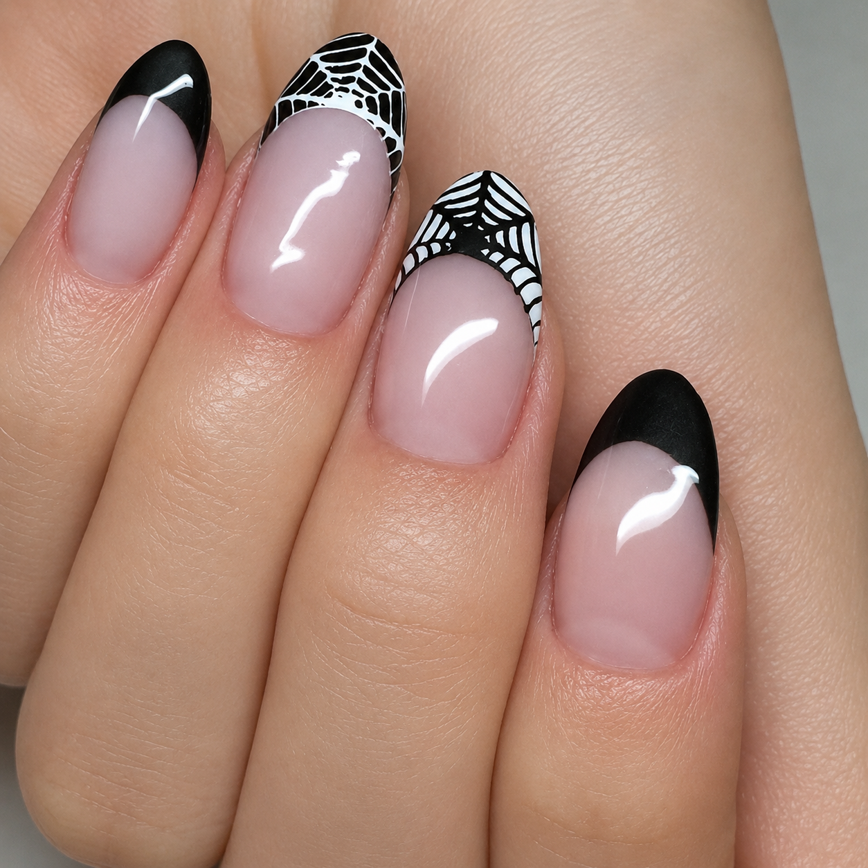 Detailed hand-painted nail art tier 3