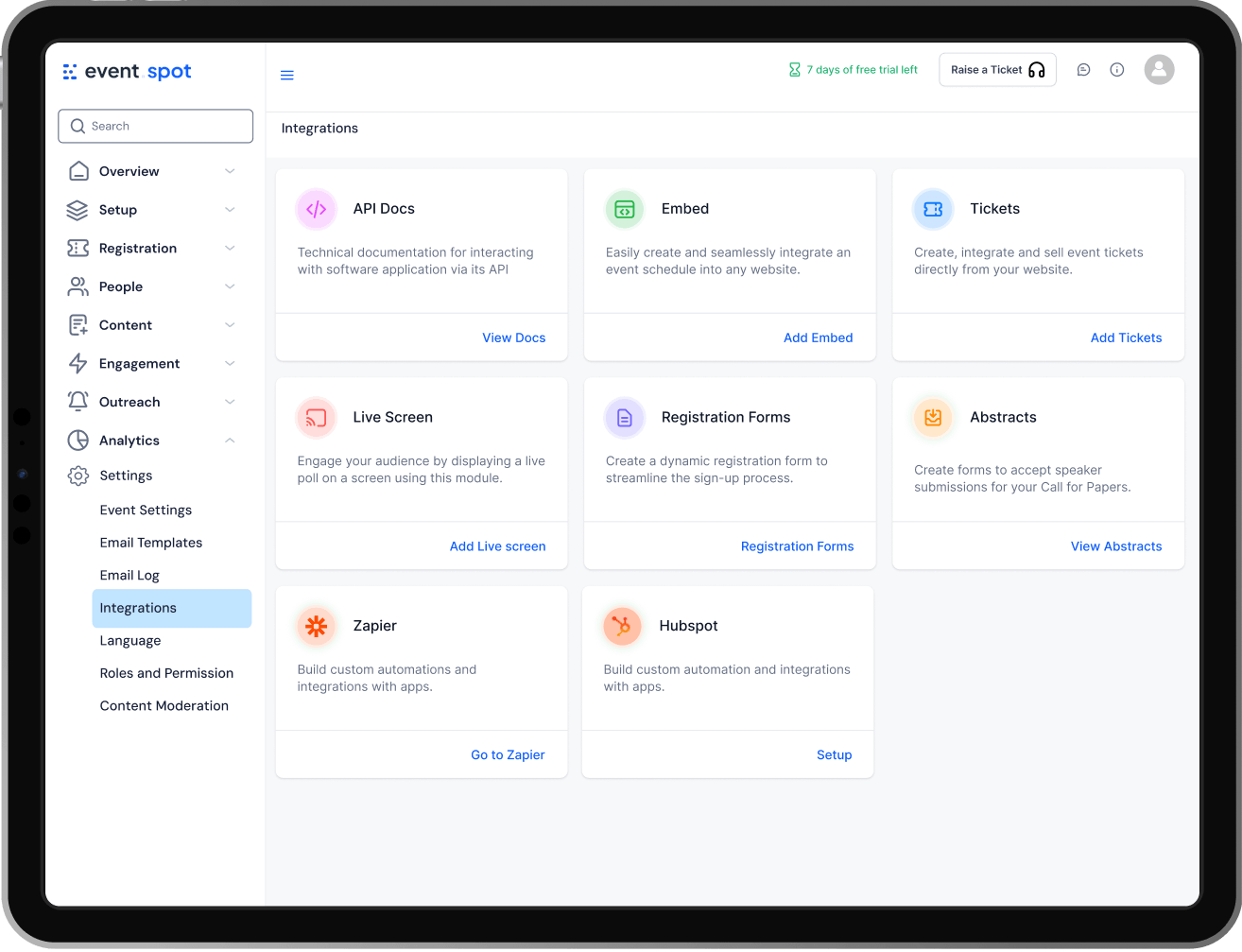 Get all kind of information with our event analytics tool