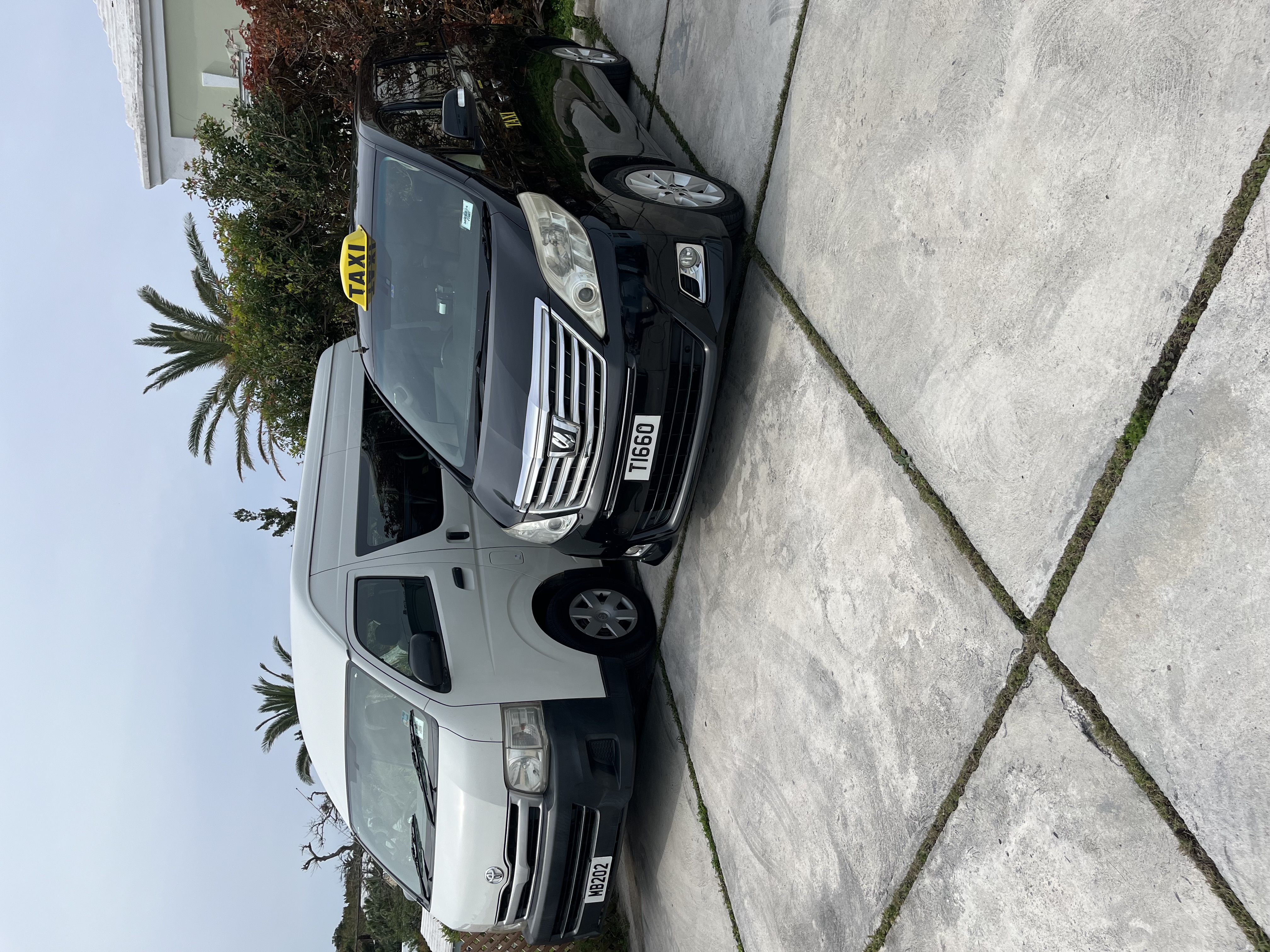 Tour 1660 private taxi and mini bus — the fleet