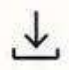 Download icon with a downward arrow above a horizontal line.